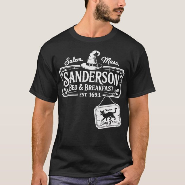 Sanderson Bed & Breakfast T Shirt (Framsida)