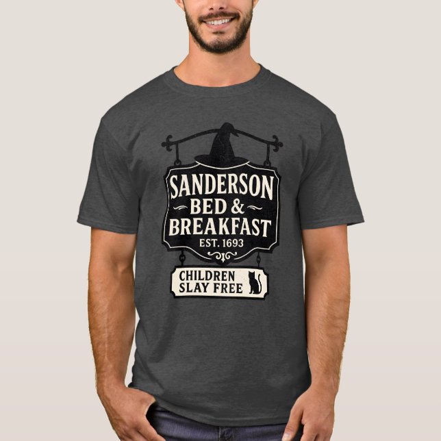 Sanderson Bed & Breakfast T Shirt (Framsida)