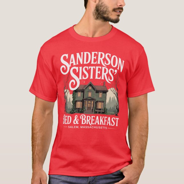 Sanderson Sisters' Bed & Breakfast T Shirt (Framsida)