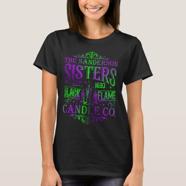 Sanderson Sisters Candle Company T Shirt (Framsida)