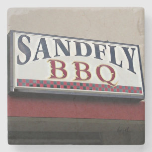 Sandfly BBQ, Savannah Georgia Marble Underlägg