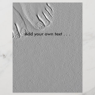sandfot reklamblad