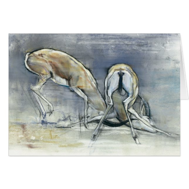 SandGazelles 2009 2 Hälsningskort (Framsidan Horizontal)