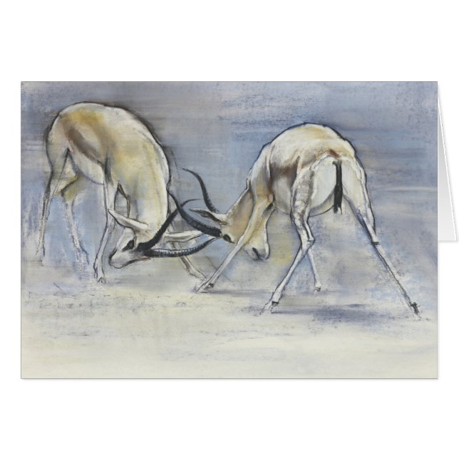 SandGazelles 2009 3 Hälsningskort (Framsidan Horizontal)