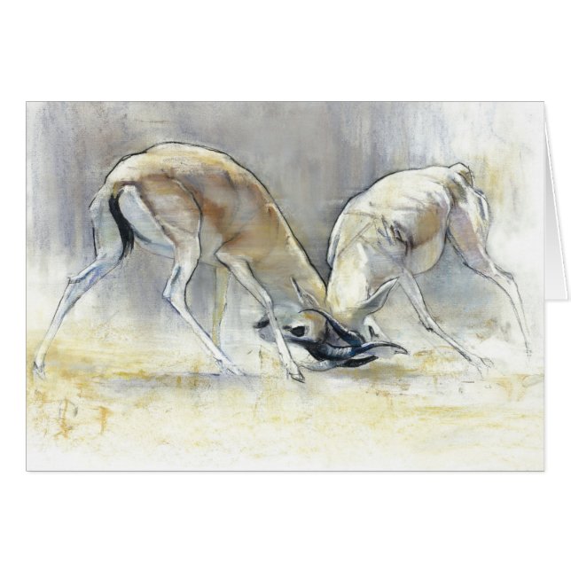 SandGazelles 2009 4 Hälsningskort (Framsidan Horizontal)