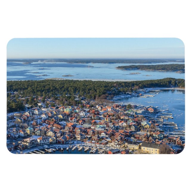 Sandhamn, Stockholmsöarna, Sverige Magnet (Horisontell)