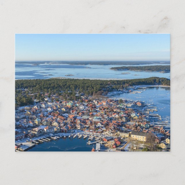 Sandhamn, Stockholmsöarna, Sverige Vykort (Framsida)