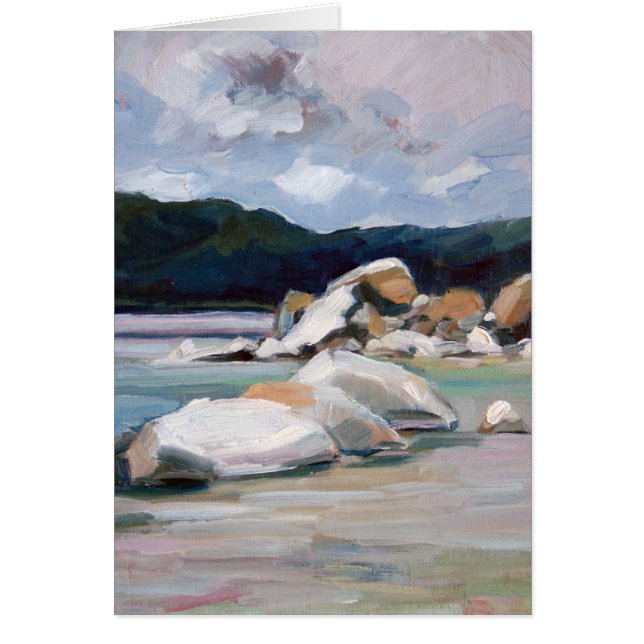 Sandhamnen vaggar 2 hälsningskort (Framsidan)