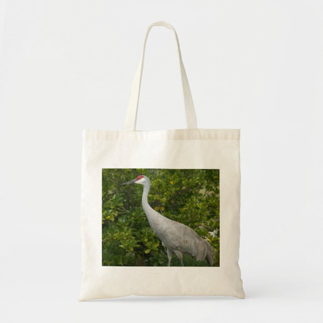 Sandhill Crane Bag Tygkasse (Framsidan)
