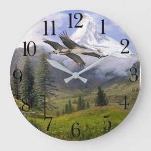 Sandhill Crane Birds Swiss Alpernas Matterhorn Mea Stor Klocka