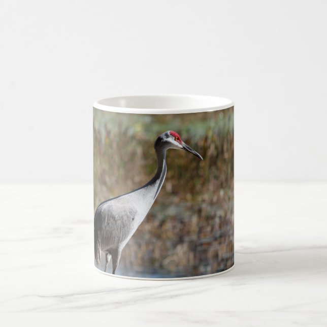 Sandhill Crane Kaffemugg (Center)