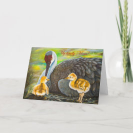 Sandhill crane Mor Kärlek Kort