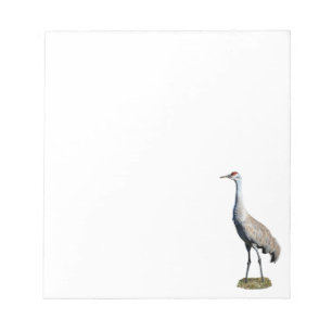 Sandhill Crane Photo Anteckningsblock