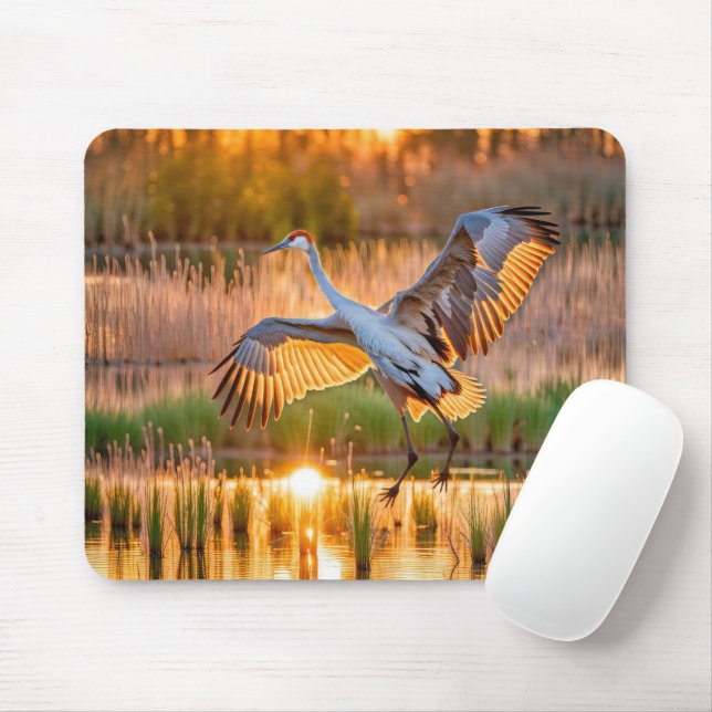 SandHill Crane-start Musmatta (Med mus)