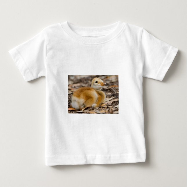 Sandhill kranchick t shirt (Framsida)