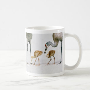 Sandhill kranFamiy mugg