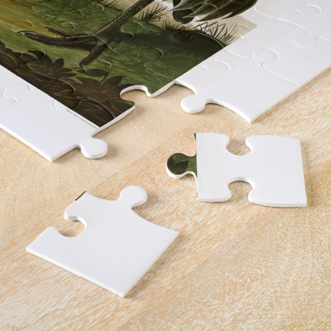 Sandhill kranJohn James Audubon fåglar av Amerika Pussel (Sidan)