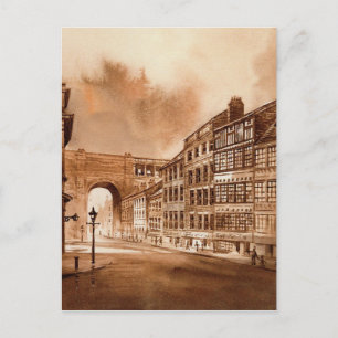 Sandhill Newcastle på Tyne Post Card Vykort