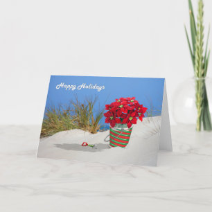 SandhinkPointsettia växt Helgkort