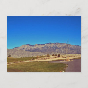 Sandia Mountain, Albuquerque New mexico Vykort