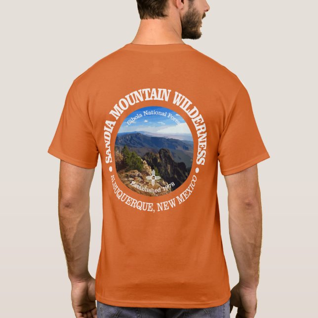 Sandia Mountain Wilderness T-Shirt (Baksida)