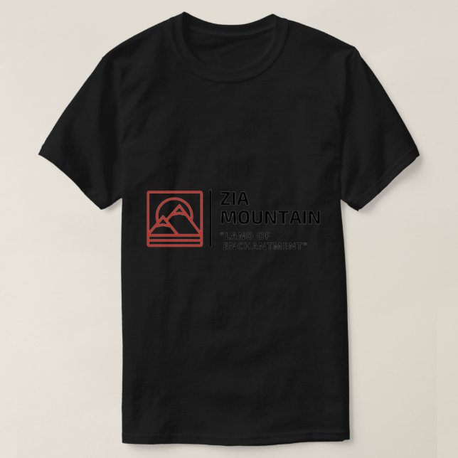 Sandia Mountains och Zia New mexico(1) T Shirt (Design framsida)