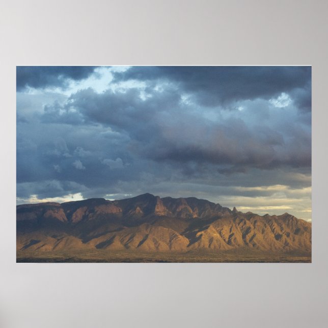 Sandia Mountains Poster (Framsidan)