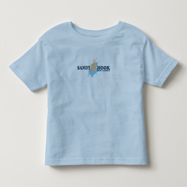 Sandig krok t-shirt (Framsida)