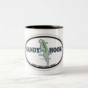 Sandig krok Två-Tonad mugg
