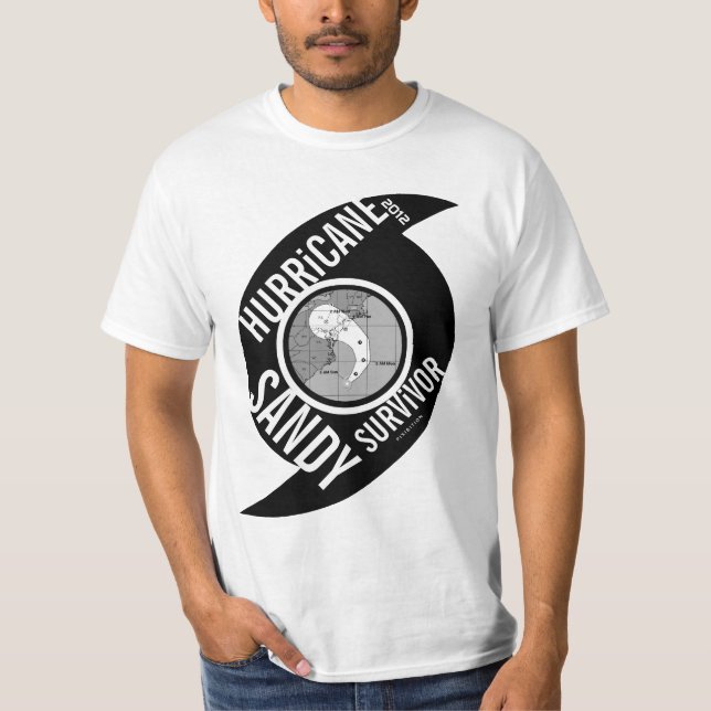 Sandig överlevandeT-tröja 14 för orkan T-shirt (Framsida)