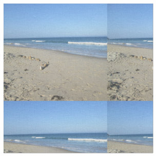 Sandig strand tyg