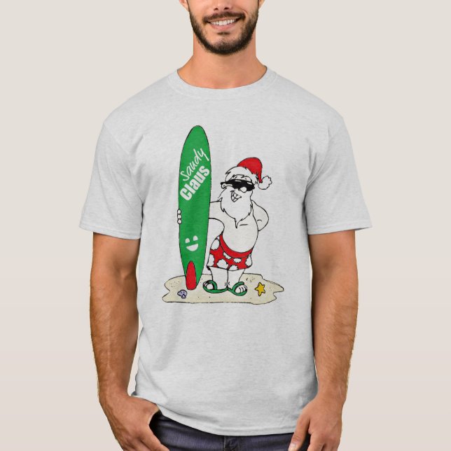 Sandiga Claus Tee Shirt (Framsida)