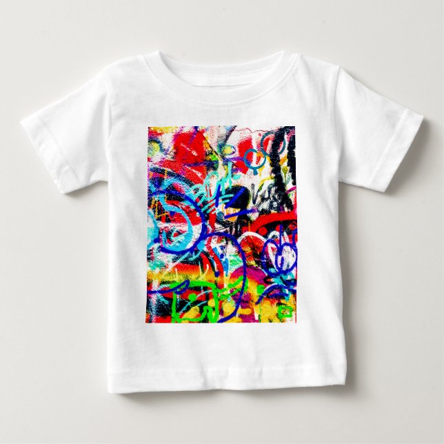Sandiga galna grafitti tee shirt (Framsida)