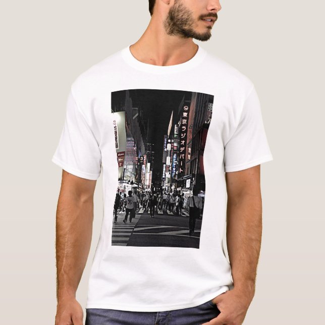 Sandiga i stadens centrum Tokyo T-shirt (Framsida)