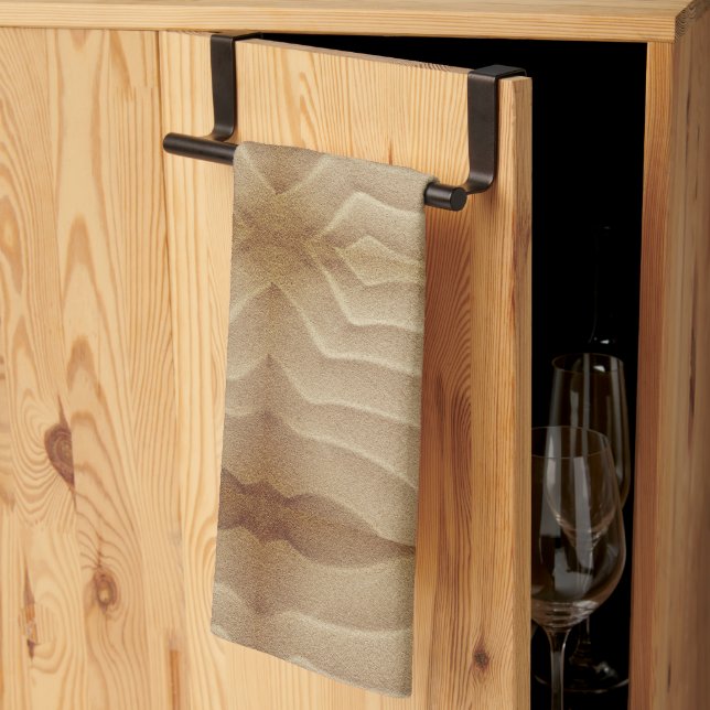 Sandiga stränder kökshandduk (Thirds Fold)