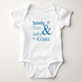 Sandiga Toes och salt citationstecken för Tee Shirt