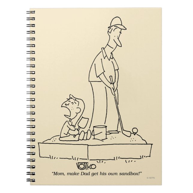 Sandlåda Anteckningsbok (Framsidan)