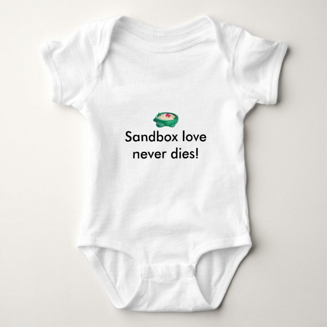 Sandlådakärlek Tee (Framsida)