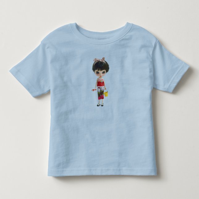Sandlek I  Pejamas för småbarn T Shirt (Framsida)