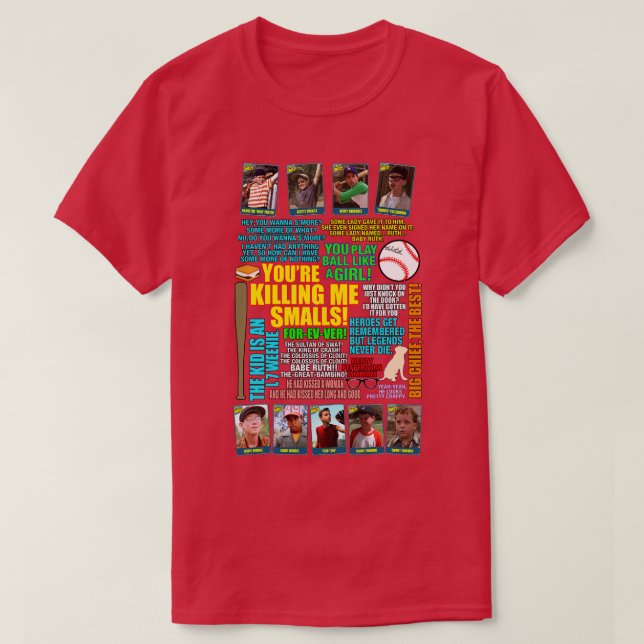 Sandlot-teamofferter T Shirt (Design framsida)