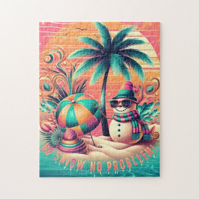 Sandman Christmas Puzzle Pussel (Vertikal)