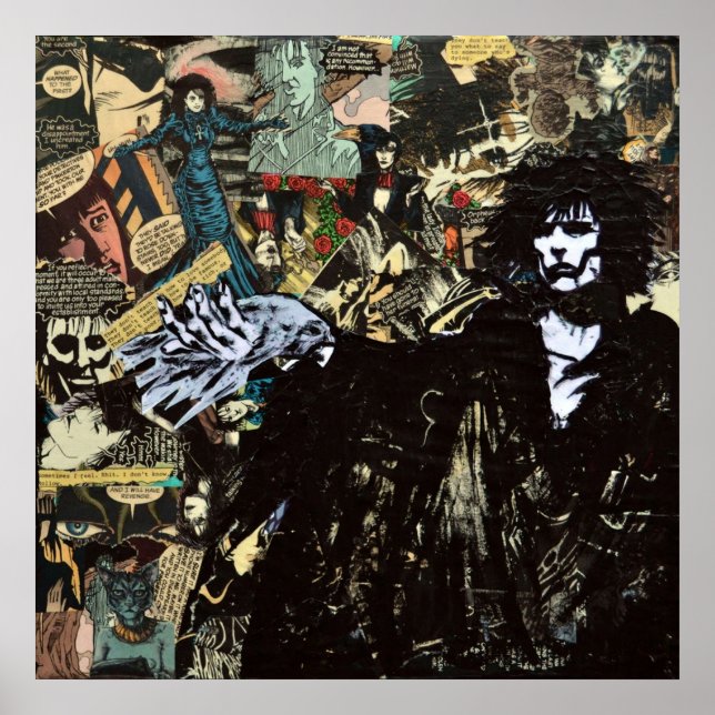 Sandman Collage Poster (Framsidan)