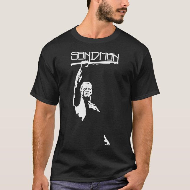 Sandman Ecw Sand Man T Shirt (Framsida)