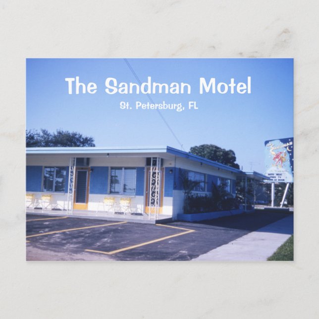 Sandman Motel-vykort Vykort (Framsida)