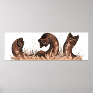 Sandmaskar av Dune Poster
