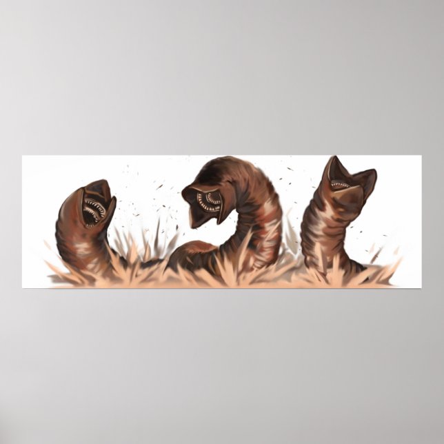 Sandmaskar av Dune Poster (Framsidan)