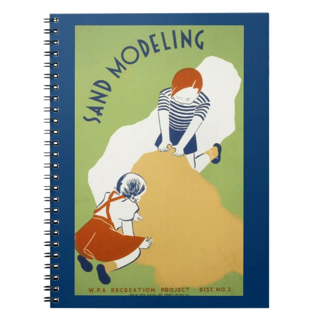 Sandmodellering Anteckningsbok (Framsidan)
