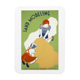 Sandmodellering Magnet