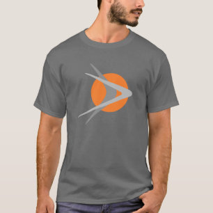 Sändning av Logotyp för återpublicering av sci- T Shirt