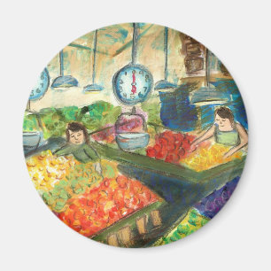 Sändning av magneten (Pike Ställe Seattle) Magnet